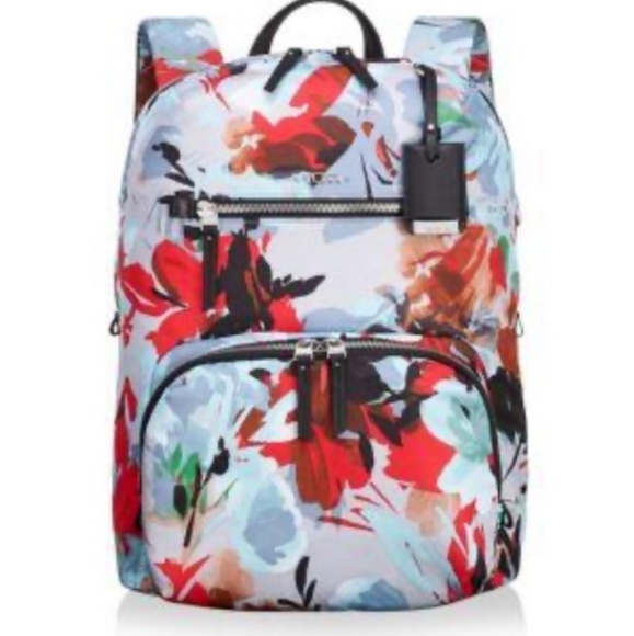 Tumi Handbags - Tumi Voyageur Halle Nylon Backpack Floral Print